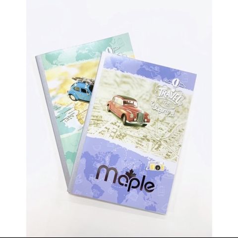  Vở Kẻ Ngang 80 Trang Maple Sản Phẩm Chính Hãng(Giao màu ngẫu nhiên ạ) 
