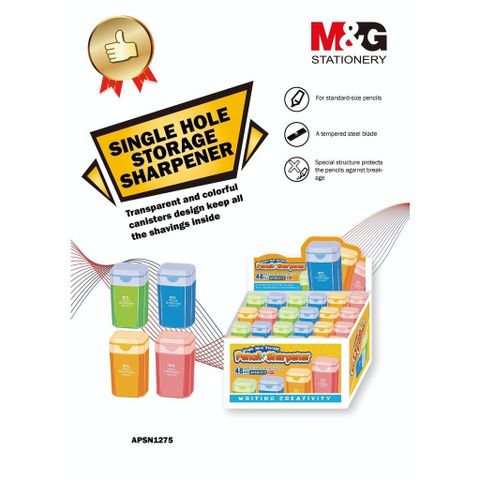  Gọt chì thùng rác M&G APSN1275 sản phẩm chính hãng (Giao màu ngẫu nhiên) 