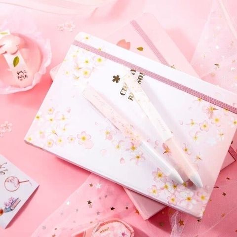  Bút gel bấm 0.5mm Hoa anh đào M&G AGPH2610 Hàng chính hãng (Giao màu ngẫu nhiên ạ) 