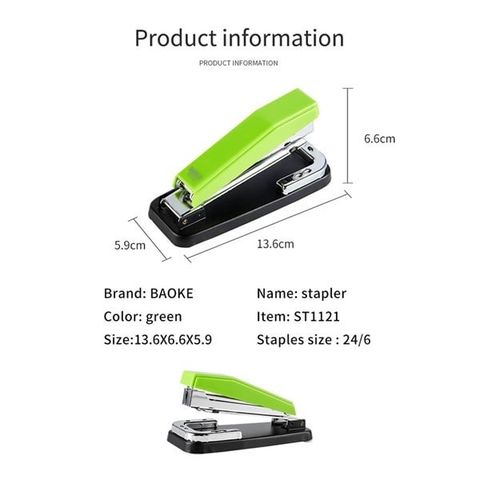  Dập ghim xoay 360 độ Baoke ST112 sản phẩm chính hãng 