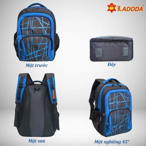  Ba lô laptop Ladoda hàng chính hãng (Kích thước 44x32x15cm) sản phẩm chính hãng sản xuất tại Việt Nam 
