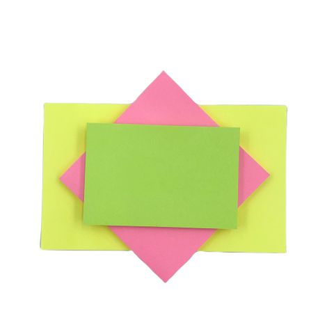  Giấy nhớ 3 size màu sáng Double A sản phẩm chính hãng (50 tờ/tập) 