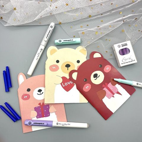  Bút máy xóa được thầy Ánh ngòi êm trơn loại tốt cho học sinh hàng chính hãng (Giao màu ngẫu nhiên ạ) 