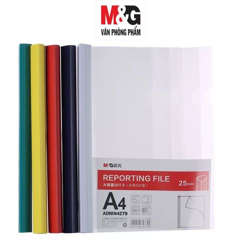  File rút gáy 25mm M&G ADMN4279 (5/480) (Chiếc)(Giao màu ngẫu nhiên ạ) 