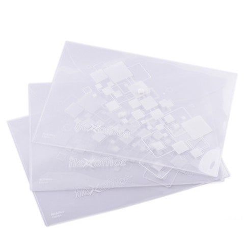  Túi cúc F4 có in Flexoffice CBF01/FO Tập 10 chiếc 