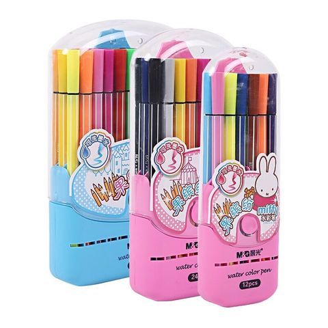  Hộp Bút 12 màu nước có thể rửa được họa tiết Miffy M&G mẫu FCPN0356 