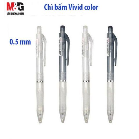 Bút chì kim 0.5 thân trong đen và trắng AMP8221Hàng chính hãng 