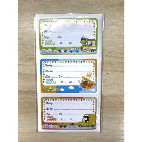  Nhãn vở Maple (100 tập/Hộp)  sản phẩm chính hãng 