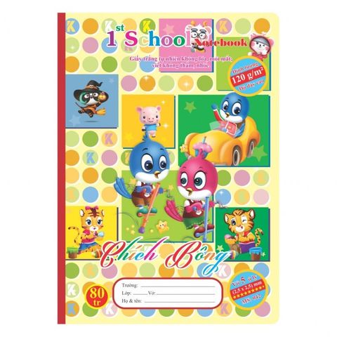  Vở caro B5 120 trang may dán gáy Klong835 sản phẩm chính hãng (Giao màu ngẫu nhiên ạ) 