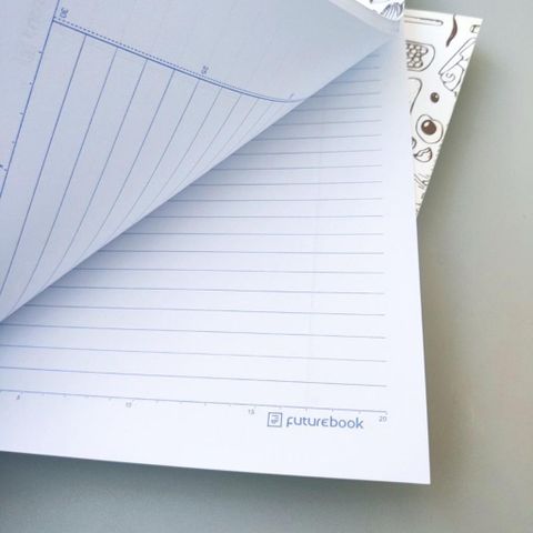  Vở kẻ ngang ĐL70gsm Pizza FutureBook 120 trang DK233 sản phẩm chính hãng(Giao bìa màu ngẫu nhiên ạ) 