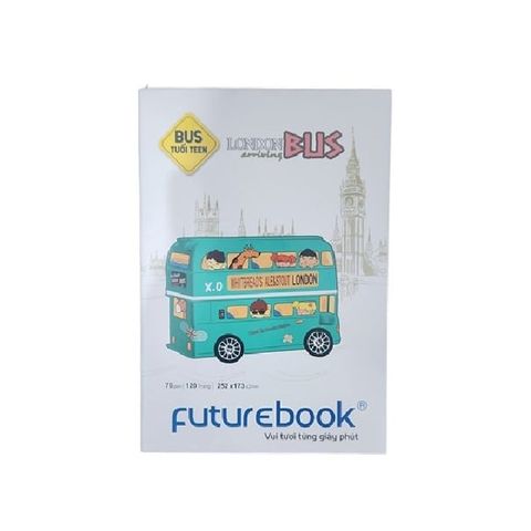  Vở kẻ ngang ĐL70gsm Tuổi teen Bus FutureBook 120 trang DK SV233B sản phẩm chính hãng 