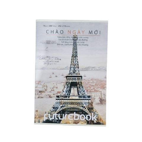  Vở kẻ ngang ĐL70gsm Chào Ngày Mới FutureBook 80 trang DK SV221C sản phẩm chính hãng 