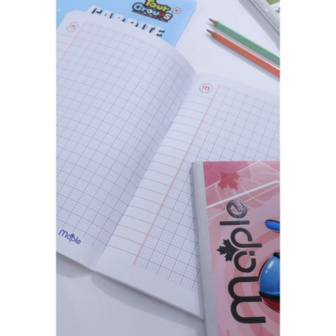  Vở ôly ĐL100gsm Maple 80 trang Funny  sản phẩm chính hãng (Giao màu ngẫu nhiên) 