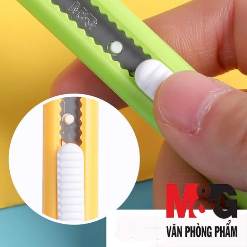  Dao rọc giấy 9mm M&G ASS91462 Hàng chính hãng (Giao màu ngẫu nhiên ạ) 