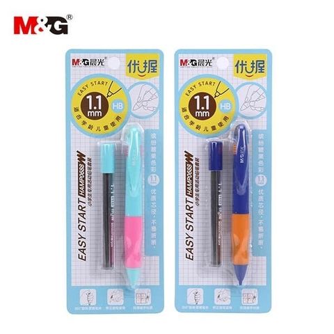  Vỉ bút chì kèm ruột 1.1mm M&G HAMP0688 (Giao màu ngẫu nhiên ạ) sản phẩm chính hãng 
