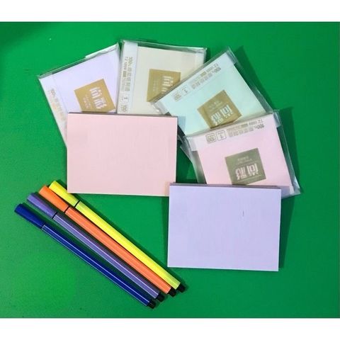  Giấy nhớ màu Baoke BKTZ1008 3x2 inch (51x76mm) giao màu ngẫu nhiên 