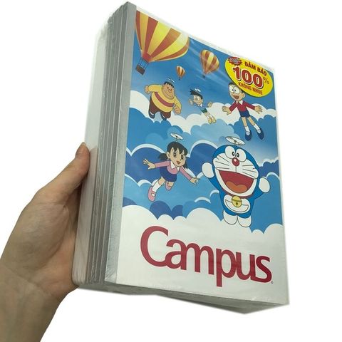  Quyển Vở 4 ô ly 80 trang Doraemon Sky NB-BDSK80 sản phẩm chính hãng (Giao màu ngẫu nhiên ạ) 