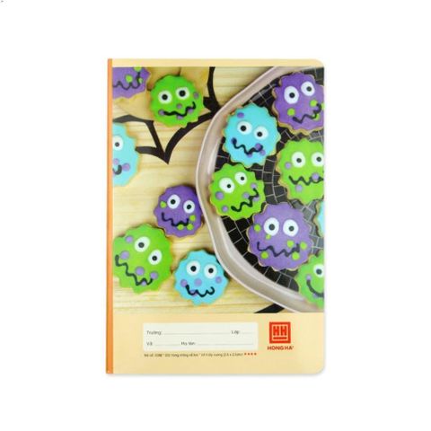  Vở School Monster 200trang ĐL70/90-92 sản phẩm chính hãng (Giao màu ngẫu nhiên ạ) HH0588 (Quyển) 