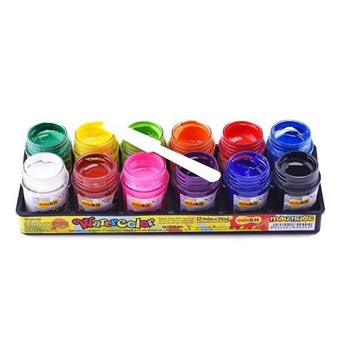 Màu nước 12 màu Thiên Long WACO-05 sản phẩm chính hãng 