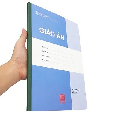  Sổ Giáo Án A4 200 Trang Hồng Hà 0169 - Sổ kẻ ngang sản phẩm chính hãng 