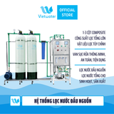  Hệ thống lọc nước công nghiệp 150LPH – dây chuyền lọc nước tinh khiết RO 150l/h 