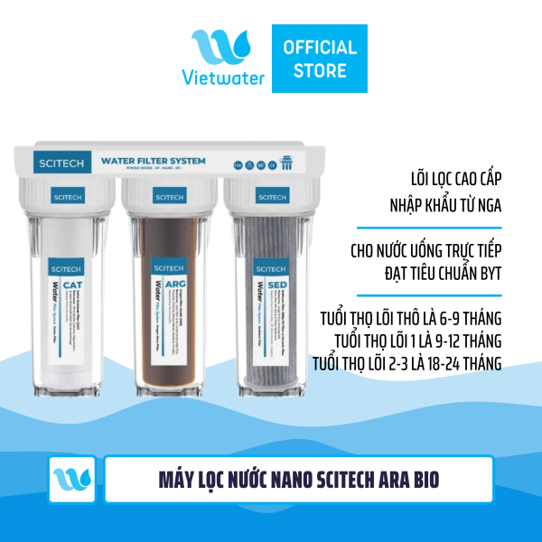  Máy lọc nước Nano Vietwater Ara Bio (Spn-Arabio) 