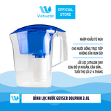  Bình lọc nước kháng khuẩn Geyser Dolphin 3.0l 