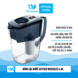  Bình lọc nước kháng khuẩn Geyser Hercules 4.0l 