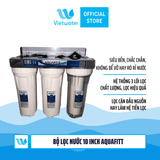  Bộ lọc nước sinh hoạt 10 inch Aquafitt (bộ ba - bộ lọc thô) 