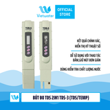  Bút đo TDS bút kiểm tra chất lượng nước 2in1 TDS-3 (TDS/TEMP - dùng để đo TDS/ nhiệt độ của nước) 