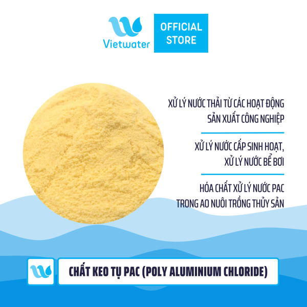  Chất keo tụ PAC (Poly Aluminium Chloride) 