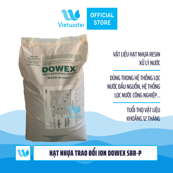  Hạt nhựa trao đổi ion Dowex Anion SBR-P 