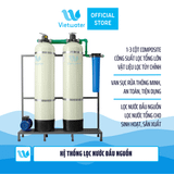  Hệ thống lọc tổng lọc nước đầu nguồn 2 cột Composite 1665 – hệ thống lọc nước tổng SW2C-1665 