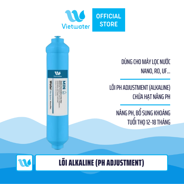  Lõi Alkaline Vietwater – lõi nâng pH Vietwater 