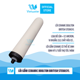  Lõi gốm Ceramic Doulton British Sterasyl 10 inch – Lõi số 1 máy lọc nước Dr. Sukida, K Pro Series MT888 và máy lọc nước Nano/RO 