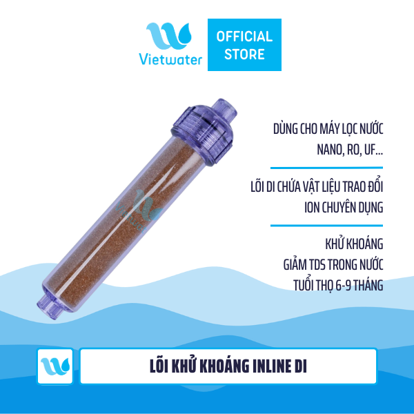  Lõi DI khử khoáng TDS~0 