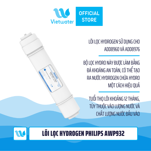  Lõi lọc hydrogen Philips AWP932 