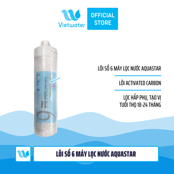  Bộ lõi máy lọc nước Nano Aquastar 