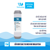  Bộ lõi thô 123 10 inch Vietwater NK (made in Malaysia) (PP-UDF-CTO) - lõi UDF Resin 10 inch Vietwater NK (made in Malaysia) dùng cho máy lọc nước UF/RO, bộ lọc thô 