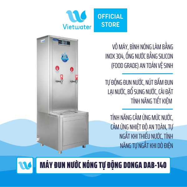  Máy đun nước nóng tự động DONGA DAB-140 