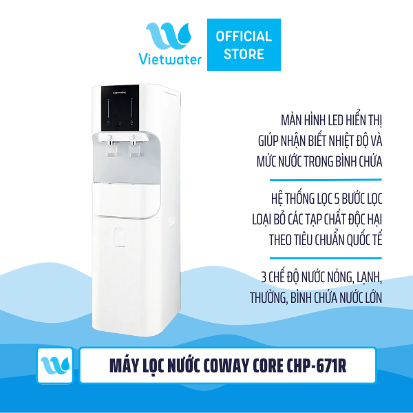  Máy lọc nước Coway CORE CHP-671R 