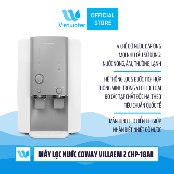  Máy lọc nước Coway VILLAEM 2 CHP-18AR 