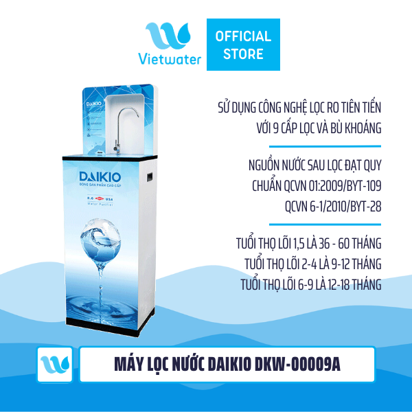  Máy lọc nước Daikio DKW-00009A 