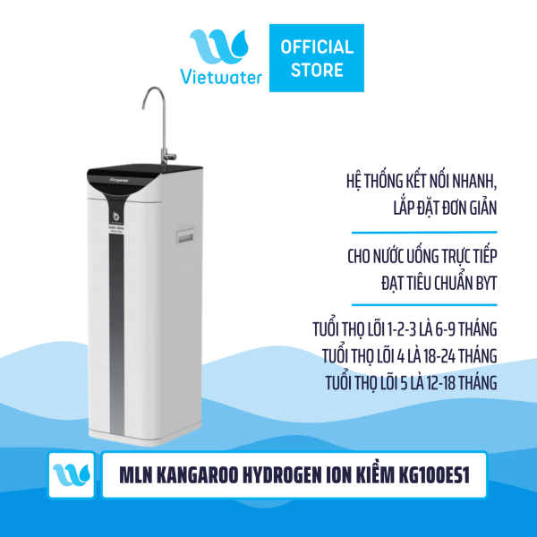  Máy lọc nước Kangaroo Hydrogen ion kiềm KG100ES1 