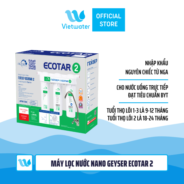  Máy lọc nước Nano Geyser Ecotar 2 