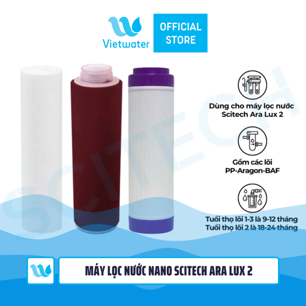  Máy lọc nước Nano Vietwater Ara Lux 2 (Spn-Aralux2) 