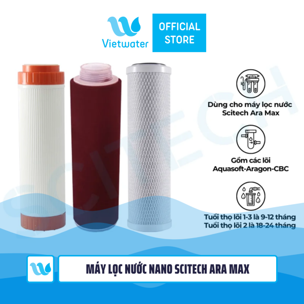  Máy lọc nước Nano Vietwater Ara Max (Spn-Aramax) 