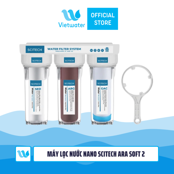  Máy lọc nước Nano Vietwater Ara Soft 2 (Spn-AraSoft2) 