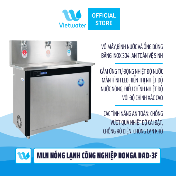  Máy lọc nước nóng lạnh công nghiệp DONGA DAD-3F 