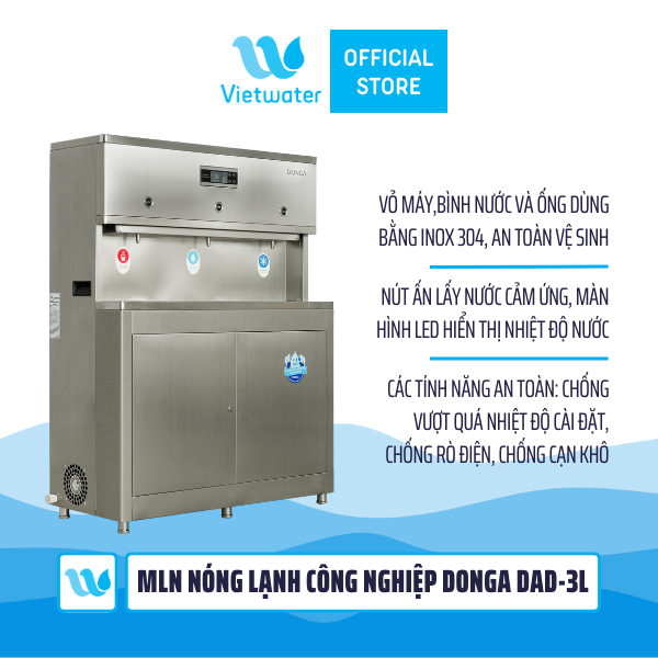  Máy lọc nước nóng lạnh công nghiệp DONGA DAD-3L 